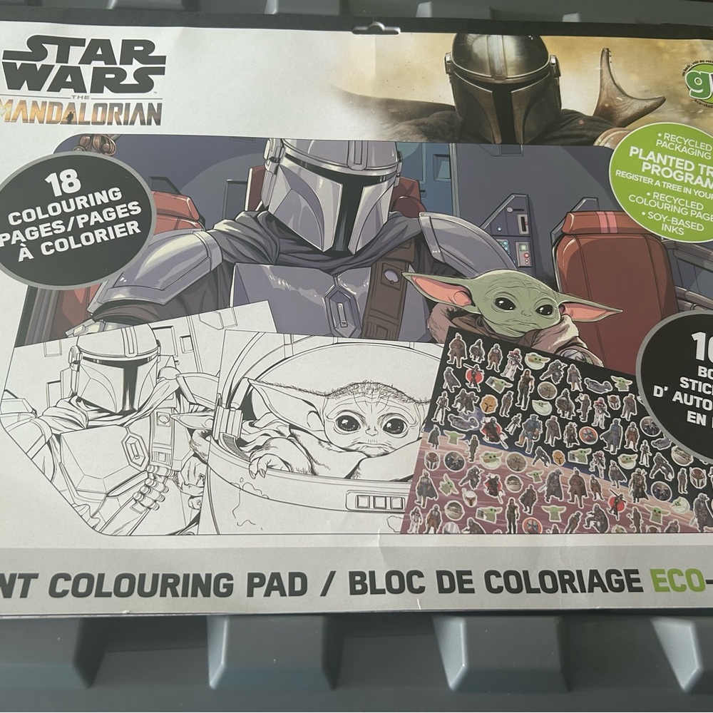 Star Wars Mandalorian Coloring Pad